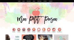 Desktop Screenshot of monpetitpoison.com